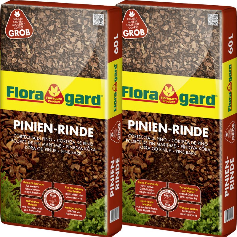 Pinienrinde 2 x 60 l
