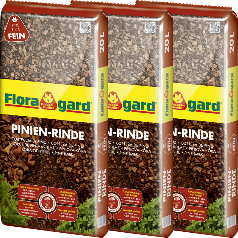 Pinienrinde 3 x 20 l